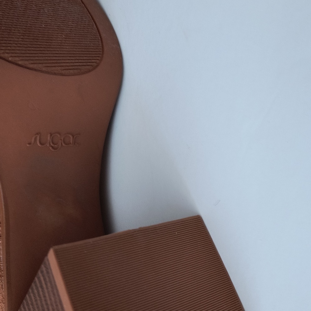 Sugar Nero Platform Bootie Tan Size 10M - Picture 10 of 11